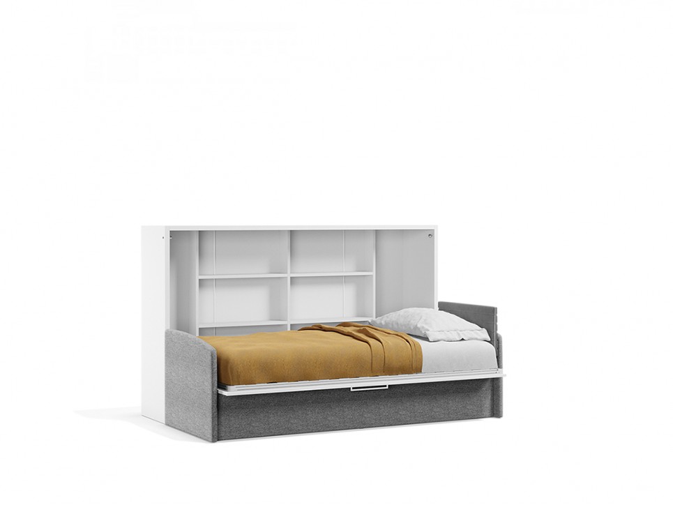 Spazio - Twin Size Wall Bed and Sofa Set