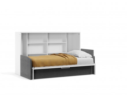 Spazio - Twin Size Wall Bed and Sofa Set