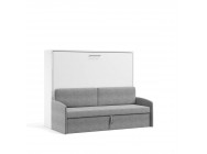 Spazio - Full Size Wall Bed and Sofa Set