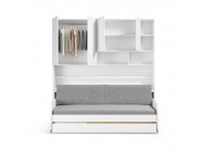 Eco Compact Twin/Twin XL Sofa Bed and Cabinets System