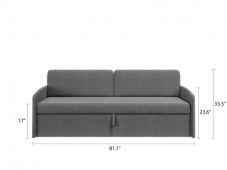 Parete Letto - Twin Wall Bed System and Sofa Set