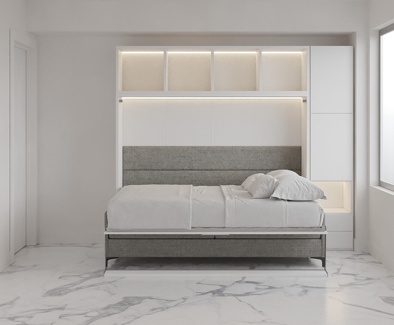 Royal Horizontal Queen Wall Bed