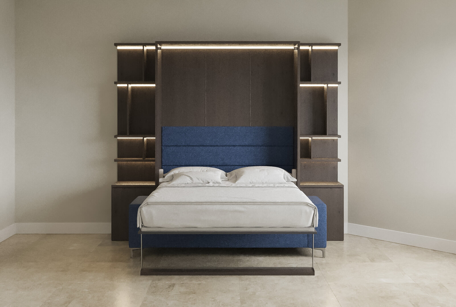 Royal Queen Wall Bed