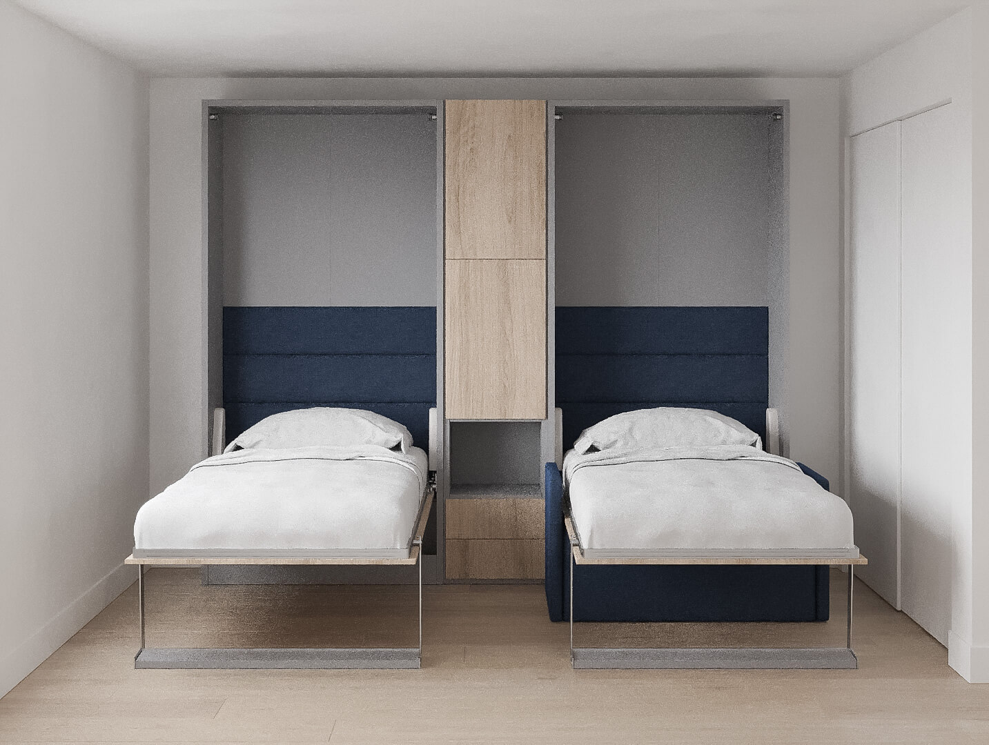 Royal Twin / Twin XL Wall Bed